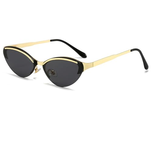 SPOAVGYZ Retro Sunglasses for Men Women Small Half Frame Metal Outdoor Sunglasses Gradient UV400 SPOAVGYZ Retro Sunglasses for Men Women Small Half Frame Metal Outdoor Sunglasses Gradient UV400 von SPOAVGYZ