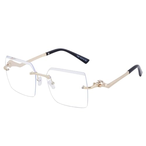 SPOAVGYZ Rimless Square Sunglasses for Men Oversized Frameless Sunglasses for Women Vintage Glasses with Large Frame SPOAVGYZ Rimless Square Sunglasses for Men Oversized Frameless Sunglasses for Women Vintage Glasses with Large Frame von SPOAVGYZ