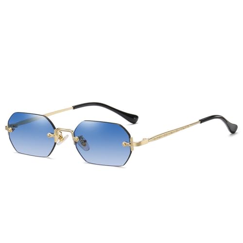 SPOAVGYZ Rimless Sunglasses Retro Punk Colour Gradient Shades UV400 SPOAVGYZ Rimless Sunglasses Retro Punk Colour Gradient Shades UV400 von SPOAVGYZ