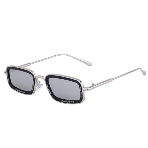 SPOAVGYZ Small Rectangle Sunglasses with Metal Frame for Women Luxury Trendy Classic UV400 Protection Outdoor Glasses for Men SPOAVGYZ Small Rectangle Sunglasses with Metal Frame for Women Luxury Trendy Classic UV400 Protection Outdoor Glasses for Men von SPOAVGYZ