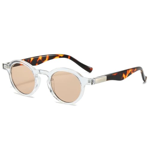 SPOAVGYZ Small Round Two Tone Sunglasses for Women Retro Clear Shades UV400 Punk Sunglasses for Men SPOAVGYZ Small Round Two Tone Sunglasses for Women Retro Clear Shades UV400 Punk Sunglasses for Men von SPOAVGYZ
