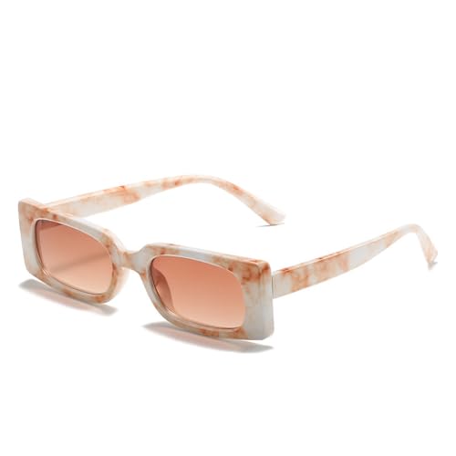 SPOAVGYZ Small Vintage Rectangle Sunglasses for Men and Women SPOAVGYZ Small Vintage Rectangle Sunglasses for Men and Women von SPOAVGYZ