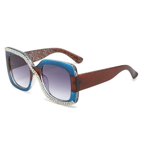 SPOAVGYZ Square Diamond Frame Sunglasses for Men and Women Retro Oversized Frame UV400 SPOAVGYZ Square Diamond Frame Sunglasses for Men and Women Retro Oversized Frame UV400 von SPOAVGYZ