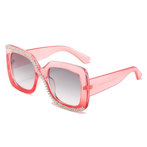 SPOAVGYZ Square Diamond Frame Sunglasses for Men and Women Retro Oversized Frame UV400 SPOAVGYZ Square Diamond Frame Sunglasses for Men and Women Retro Oversized Frame UV400 von SPOAVGYZ