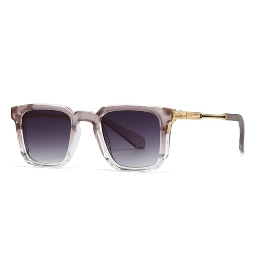 SPOAVGYZ Square Sunglasses for Women Retro Studded Men Gradient UV400 Protection SPOAVGYZ Square Sunglasses for Women Retro Studded Men Gradient UV400 Protection von SPOAVGYZ