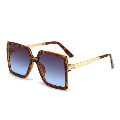 SPOAVGYZ Square sunglasses Women Men Shades Male Female Retro UV400,Leopard SPOAVGYZ Square sunglasses Women Men Shades Male Female Retro UV400,Leopard von SPOAVGYZ