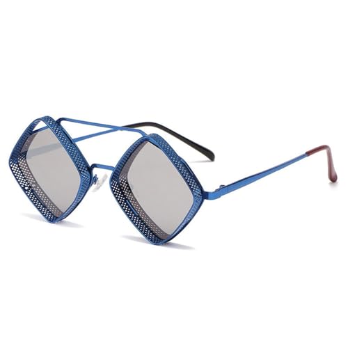 SPOAVGYZ SteamPunk Men's Retro Alloy UV400 Hollow Rhombus Sunglasses SPOAVGYZ SteamPunk Men's Retro Alloy UV400 Hollow Rhombus Sunglasses von SPOAVGYZ