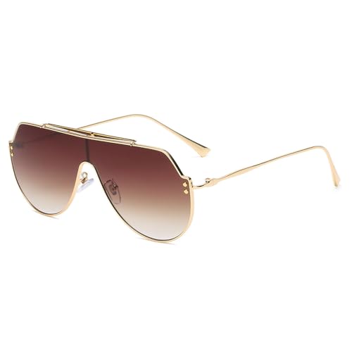 SPOAVGYZ Sunglasses Oversized Frame Sunglasses Men Glasses Female Oval Lens SPOAVGYZ Sunglasses Oversized Frame Sunglasses Men Glasses Female Oval Lens von SPOAVGYZ