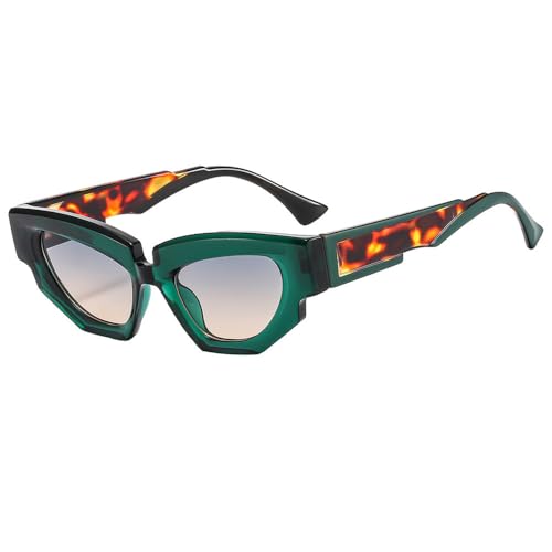 SPOAVGYZ Sunglasses for Men and Women Vintage Sunglasses UV400,Green SPOAVGYZ Sunglasses for Men and Women Vintage Sunglasses UV400,Green von SPOAVGYZ