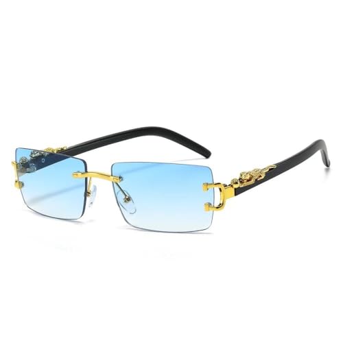 SPOAVGYZ Trendy Rimless Rectangular Sunglasses for Women Luxury Retro Frameless Gradient Lens Sunglasses Men SPOAVGYZ Trendy Rimless Rectangular Sunglasses for Women Luxury Retro Frameless Gradient Lens Sunglasses Men von SPOAVGYZ