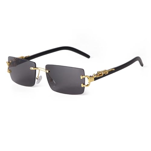 SPOAVGYZ Trendy Rimless Sunglasses for Women Luxury Retro Frameless Gradient Lens Sunglasses Men SPOAVGYZ Trendy Rimless Sunglasses for Women Luxury Retro Frameless Gradient Lens Sunglasses Men von SPOAVGYZ