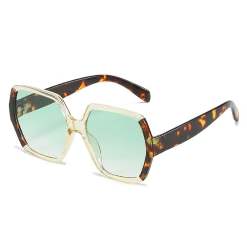 SPOAVGYZ Vintage Polygon Sunglasses Women Men Fashion Polygon Oversized Gradient Sunglasses Women's Shades UV400,Green SPOAVGYZ Vintage Polygon Sunglasses Women Men Fashion Polygon Oversized Gradient Sunglasses Women's Shades UV400,Green von SPOAVGYZ