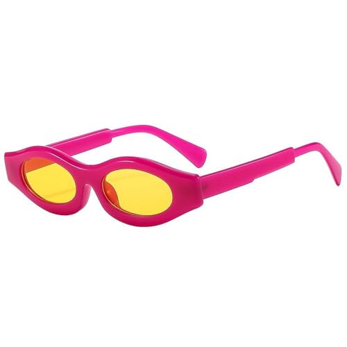 SPOAVGYZ Vintage Punk Sunglasses for Women Men Oval Fashion Cat Eye Shape Small Frame UV400 Protection for Women SPOAVGYZ Vintage Punk Sunglasses for Women Men Oval Fashion Cat Eye Shape Small Frame UV400 Protection for Women von SPOAVGYZ