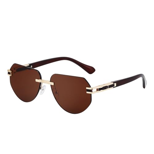 SPOAVGYZ Vintage Square Rimless Sunglasses Men Irregular Frameless Sunglasses for Women Glasses UV400 SPOAVGYZ Vintage Square Rimless Sunglasses Men Irregular Frameless Sunglasses for Women Glasses UV400 von SPOAVGYZ