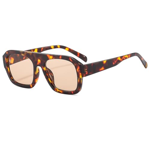 SPOAVGYZ Vintage Square Sunglasses for Men and Women UV400 Protection SPOAVGYZ Vintage Square Sunglasses for Men and Women UV400 Protection von SPOAVGYZ