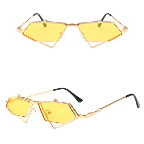 SPOAVGYZ Women Metal Frame Flip Up Sunglasses UV400 SPOAVGYZ Women Metal Frame Flip Up Sunglasses UV400 von SPOAVGYZ