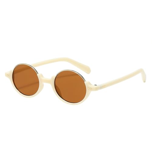 SPOAVGYZ Women Semi Metallic Round Sunglasses Vintage Studded Punk Men Trendy Gradient Sunglasses UV400 SPOAVGYZ Women Semi Metallic Round Sunglasses Vintage Studded Punk Men Trendy Gradient Sunglasses UV400 von SPOAVGYZ
