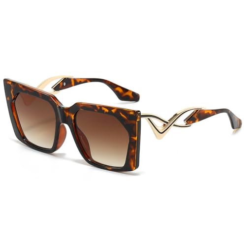 SPOAVGYZ Women's Retro Glasses Oversized Travel Glasses Lady Cat Eye Sunglasses UV400 Women's Colour Gradient Shadow SPOAVGYZ Women's Retro Glasses Oversized Travel Glasses Lady Cat Eye Sunglasses UV400 Women's Colour Gradient Shadow von SPOAVGYZ