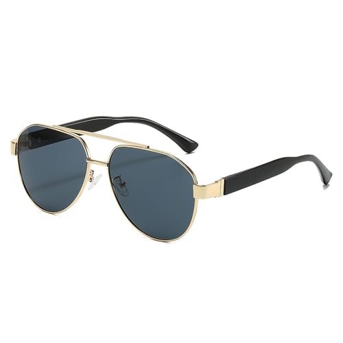 SPOAVGYZ Women's Retro Sunglasses with Double Bridge and Colour Gradient UV400 von SPOAVGYZ