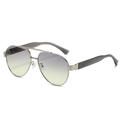 SPOAVGYZ Women's Retro Sunglasses with Double Bridge and Colour Gradient UV400 von SPOAVGYZ