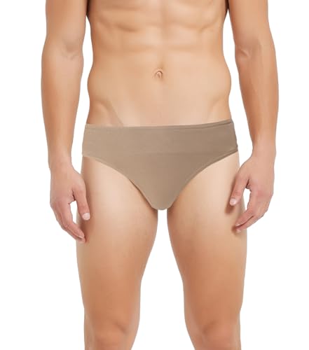 SPOFOR Tanzgürtel für Herren, Tanga, Unterwäsche, Slip für Ballett und Cosplay, Tanzkleidung für Männer, Hautfarben, Medium von SPOFOR