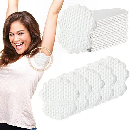 SPOKKI 60 Stück Selbstklebend Achselpads, Groß Achsel Schweiß Pads Unsichtbare Schweißpads, Anti schweißpads für Damen und Herren, Perfekte Passform Absorbing vor Schweißflecken von SPOKKI