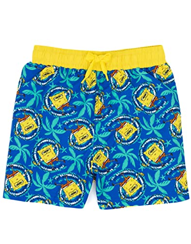 SPONGEBOB SQUAREPANTS Schwimmshorts Jungen Blau gelbe Schwimmstüle 10-11 Jahre von SPONGEBOB SQUAREPANTS