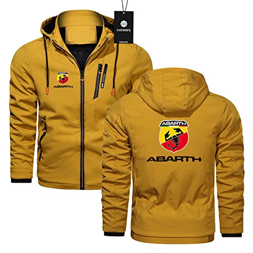 SPONYBORTY Abnehmbare Kapuzenjacke für Herren Frühling und Herbst dick für Ab-Arth Printing Sportswear Hoodies Jungs/A/XL von SPONYBORTY