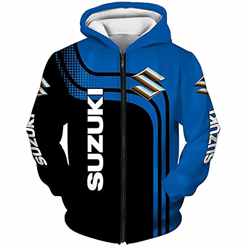SPONYBORTY Hoodies,Jacken,T-Shirt,Kurze Hose Su-Zuki 3D Voll Drucken Strickjacke Dünn Herren & Damen Beiläufig Polyester Sweatshirt Lose/A/S SPONYBORTY Hoodies,Jacken,T-Shirt,Kurze Hose Su-Zuki 3D Voll Drucken Strickjacke Dünn Herren & Damen Beiläufig Polyester Sweatshirt Lose/A/S von SPONYBORTY