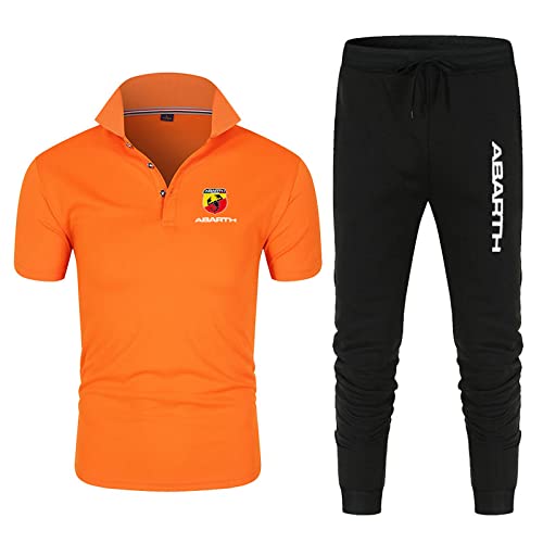 SPONYBORTY Poloshirt für Männer und Frauen + Jogginghose für Ab-Arth Zweiteiliges T-Shirt Sportwear T-Shirt Vlies/D/XXL von SPONYBORTY