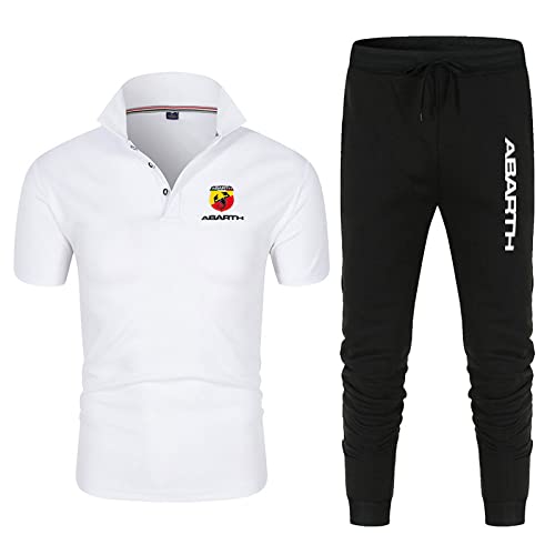 SPONYBORTY Poloshirt für Männer und Frauen + Jogginghose für Ab-Arth Zweiteiliges T-Shirt Sportwear T-Shirt Vlies/I/L von SPONYBORTY