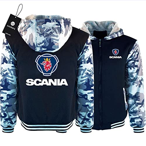 SPONYBORTY Warme Jacke Thicken Plus Samt Kapuzenpullover SCA-Nia Print Cardigan Herren & Damen Casual Sweatshirt Frauen/E/L SPONYBORTY Warme Jacke Thicken Plus Samt Kapuzenpullover SCA-Nia Print Cardigan Herren & Damen Casual Sweatshirt Frauen/E/L von SPONYBORTY