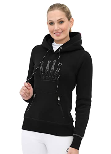 Crown Sequin Hoody (Farbe: Black; Größe: S) von SPOOKS