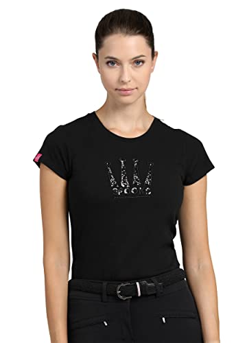 Crown Sequin Shirt (Farbe: Black; Größe: XS) von SPOOKS