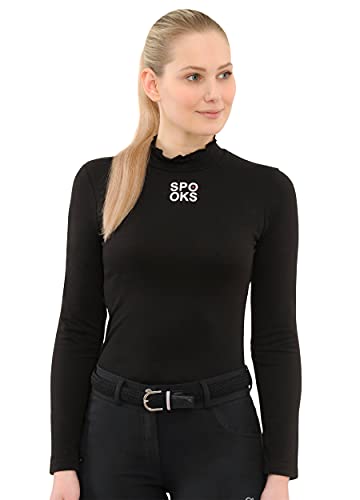 Maila Longsleeve Shirt (Farbe: Black; Größe: L) von SPOOKS