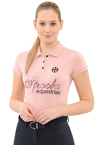 Roxie Sequin Polo - DE (Farbe: Dusty Rose; Größe: L) von SPOOKS