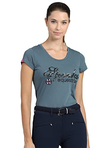 Roxie Sequin Shirt (Farbe: Dove Blue; Größe: M) von SPOOKS