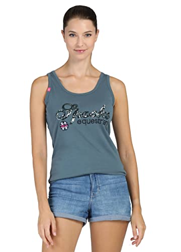 Roxie Sequin Tank-Top - DE (Farbe: Dove Blue; Größe: L) von SPOOKS