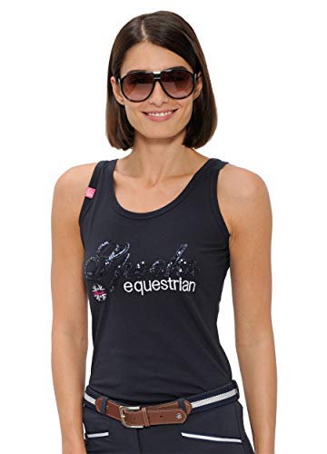 Roxie Sequin Tank-Top - DE (Farbe: Navy; Größe: XS) von SPOOKS