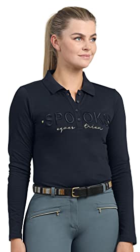 SPOOKS Annber Polo Longsleeve (Farbe: Navy; Größe: M) von SPOOKS