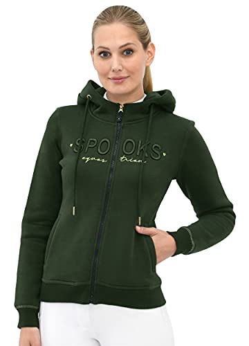 SPOOKS Annber Sweat Jacket (Farbe: Dark Forest; Größe: M) von SPOOKS