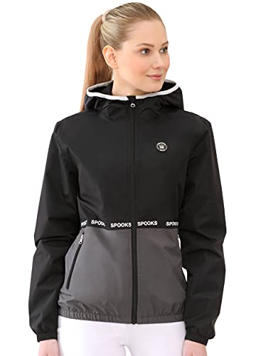 SPOOKS Dianna Rain Jacket (Farbe: Black/Grey; Größe: L) von SPOOKS