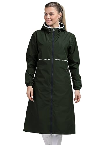 SPOOKS Dianna Rain Long Coat (Farbe: dark forest; Größe: S) von SPOOKS