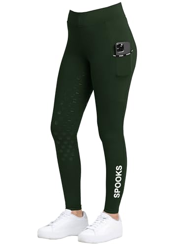 SPOOKS Emalia Full Grip Leggins Thermo (Farbe: Dark Forest; Größe: L) von SPOOKS