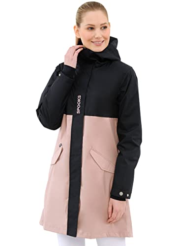 SPOOKS Johla Rain Coat (Farbe: Navy/Stormy Rose; Größe: M) von SPOOKS