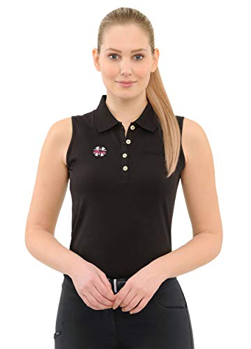 SPOOKS Leene Polo Sleeveless (Farbe: Black; Größe: XL) von SPOOKS