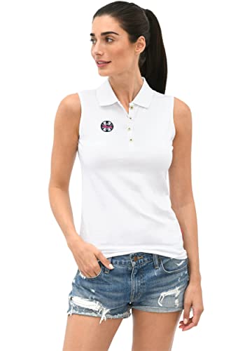 SPOOKS Leene Polo Sleeveless (Farbe: White; Größe: M) von SPOOKS