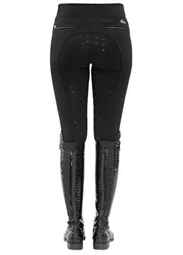 SPOOKS Pialotta Full Grip Leggins Thermo (Farbe: Black; Größe: XL) von SPOOKS