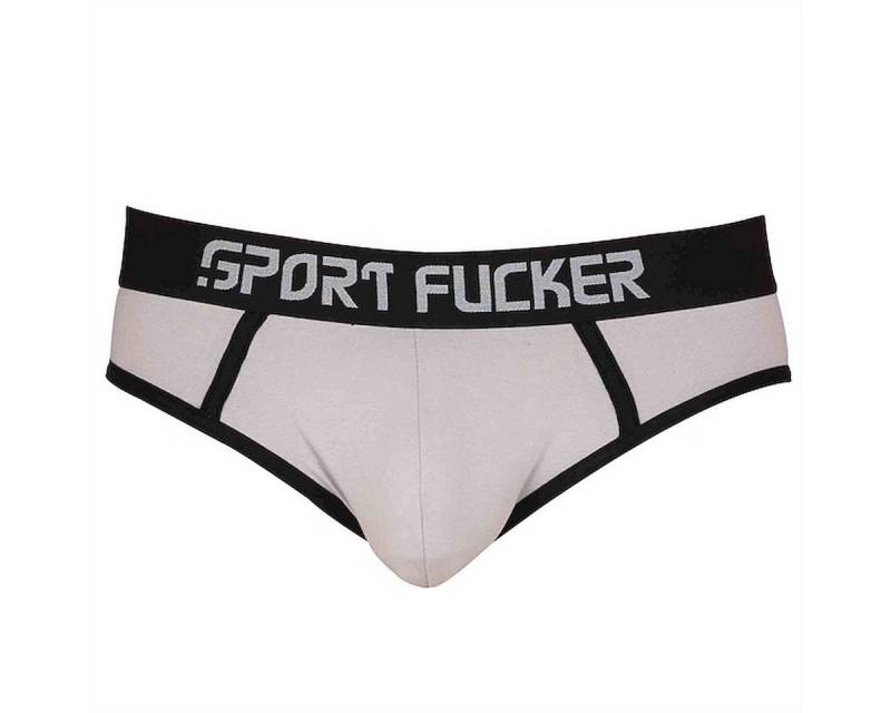 SPORT FUCKER String Sport Fucker Hooker Open Brief - Grau / Schwarz SPORT FUCKER String Sport Fucker Hooker Open Brief - Grau / Schwarz von SPORT FUCKER