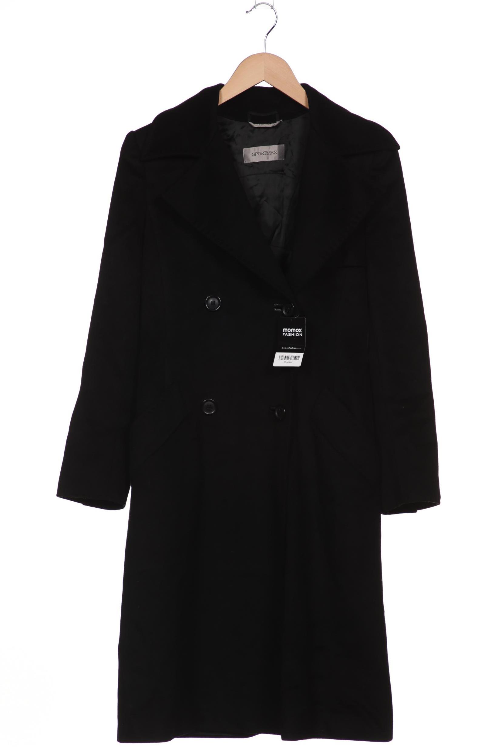 SPORTMAX Damen Mantel, schwarz von SPORTMAX